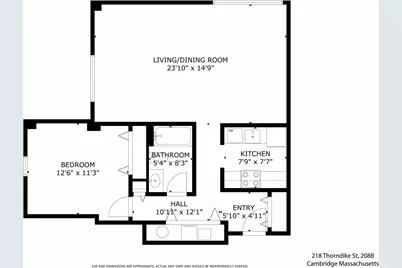 218 Thorndike St #208B, Cambridge, MA 02141 - Photo 8
