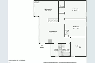 354 Jencks St #2, Fall River, MA 02723 - Photo 1