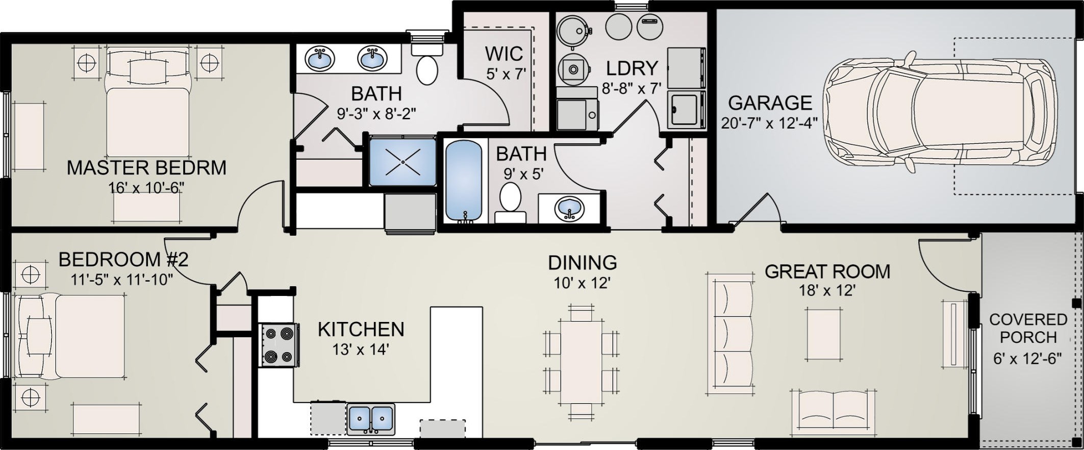 1324 Lucille Ave, Twin Lakes, WI 53181