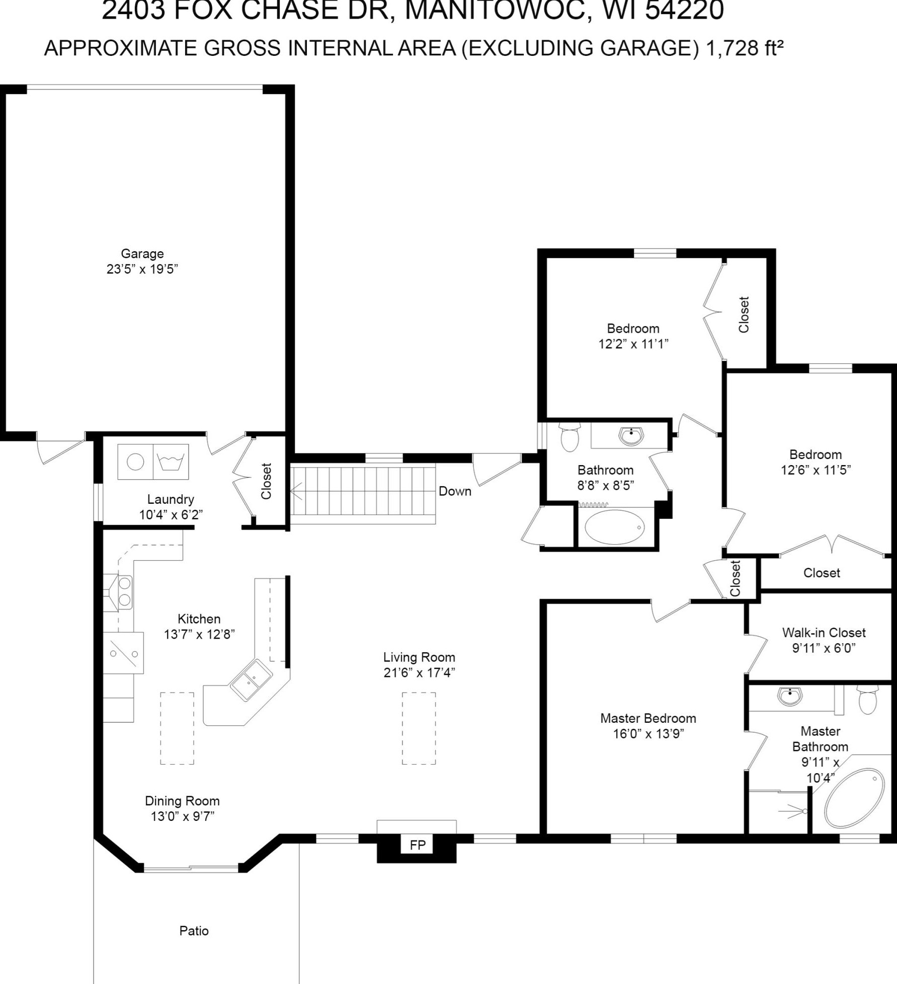 2403 Fox Chase Dr, Manitowoc, WI 54220