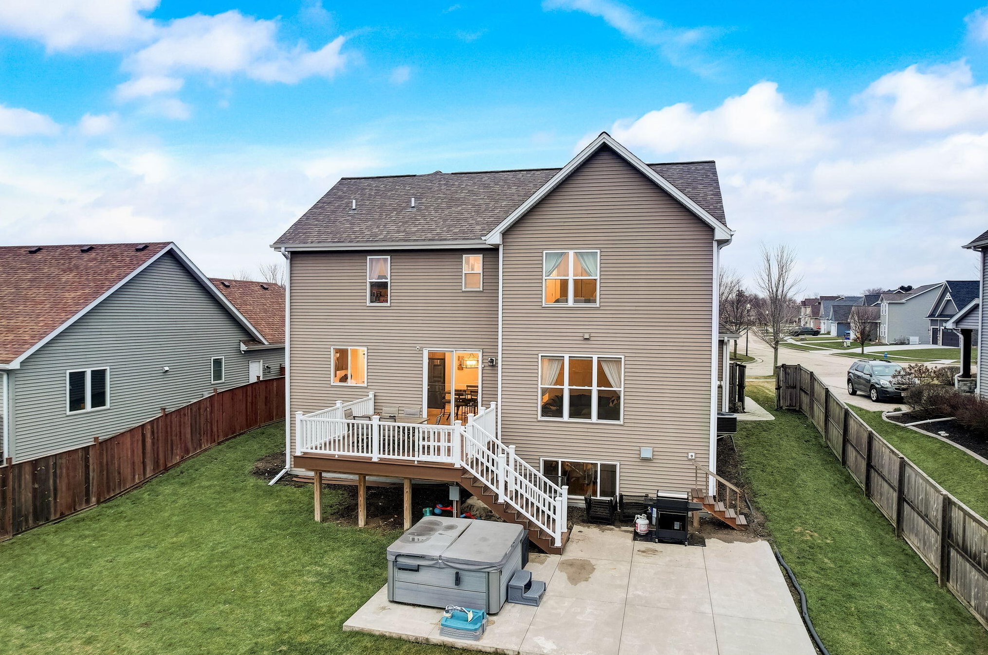 1573 Barbara St, Lyons WI  53105-9480 exterior