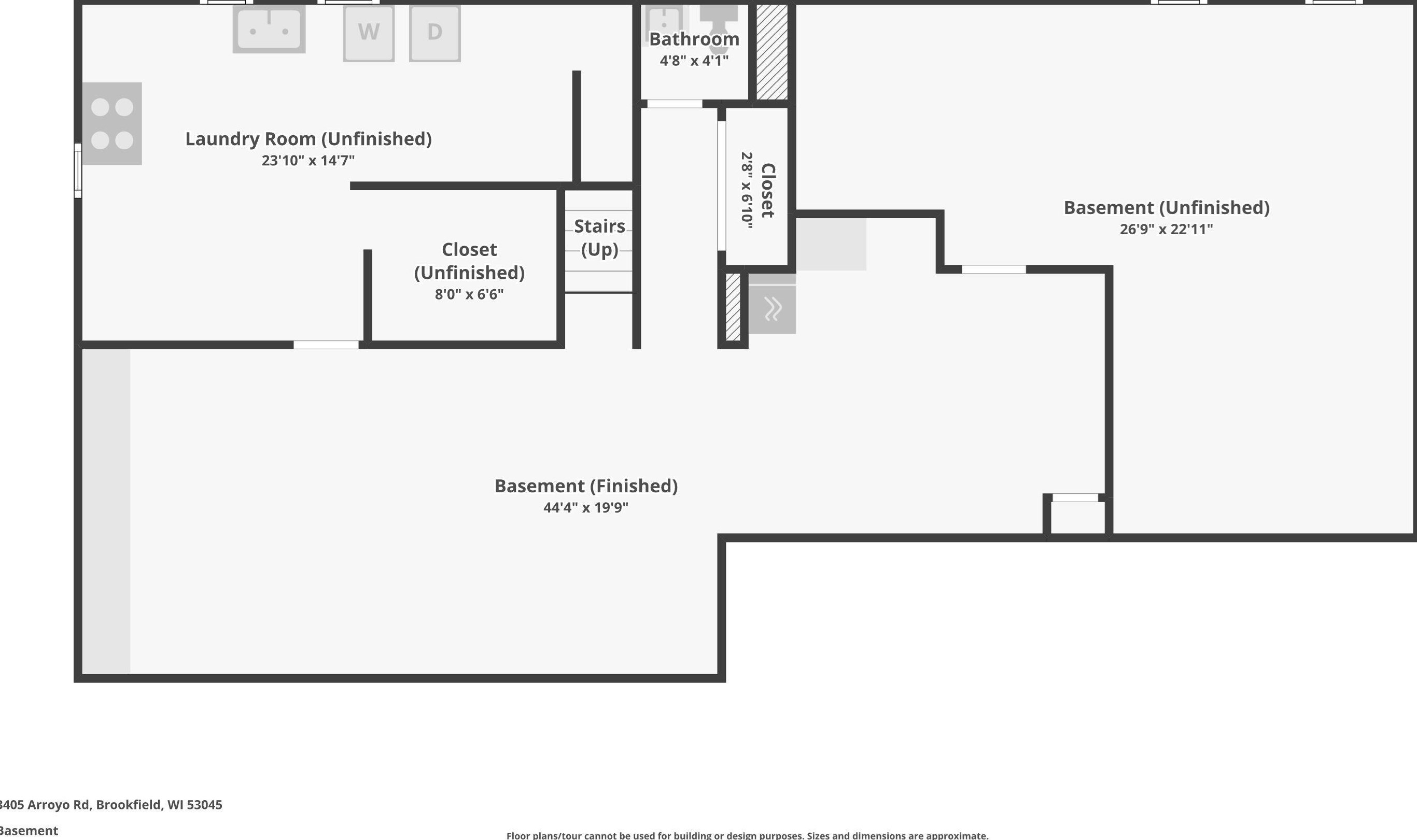 3405 Arroyo Rd, Brookfield WI  53045-2502 exterior