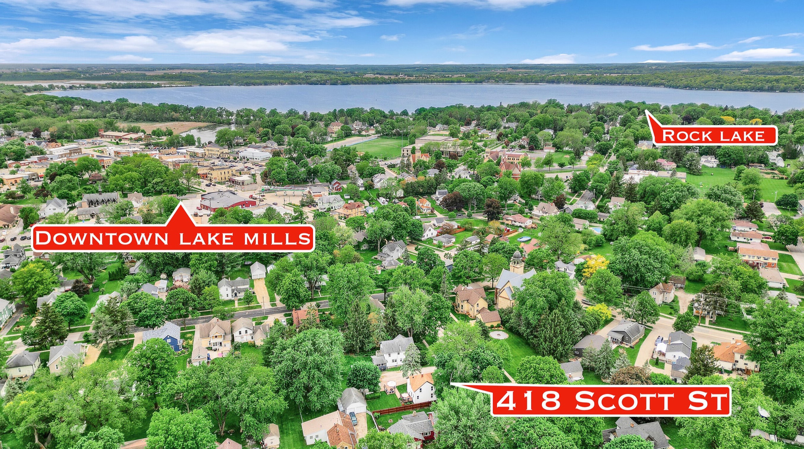 418 Scott St, Lake Mills, WI 53551-1241