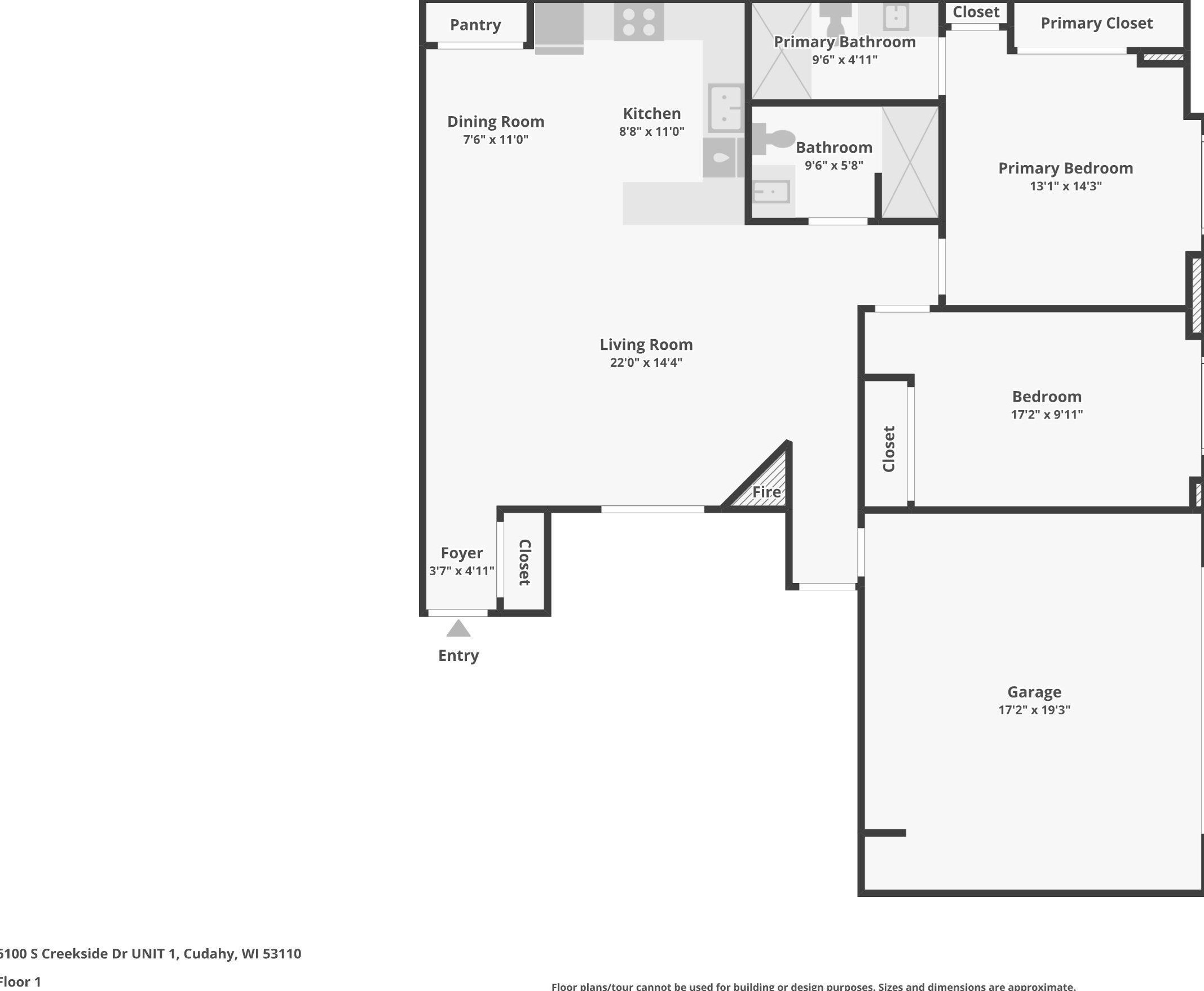 6100 Creekside Dr, Cudahy WI  53110-3402 exterior