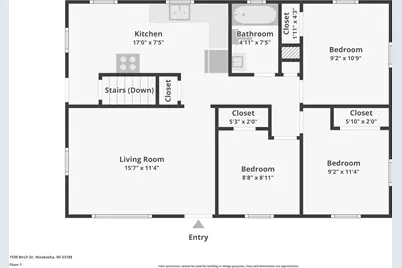 1539  Birch Dr, Waukesha, WI 53188 - Photo 40