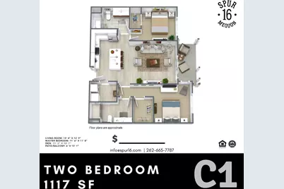 6250 W Spur Rd #115E, Mequon, WI 53092 - Photo 1