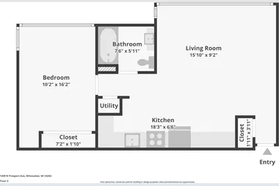 1409 N Prospect Ave #302, Milwaukee, WI 53202 - Photo 4