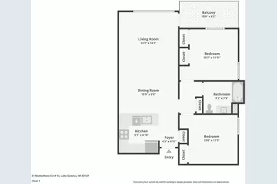 21  Matterhorn Cir #12, Geneva, WI 53147 - Photo 2