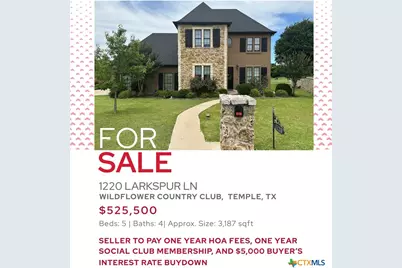 1220 Larkspur Lane, Temple, TX 76502 - Photo 4