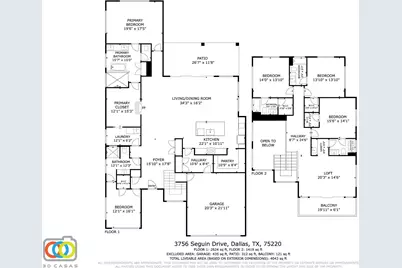 3756 Seguin Drive, Dallas, TX 75220 - Photo 2