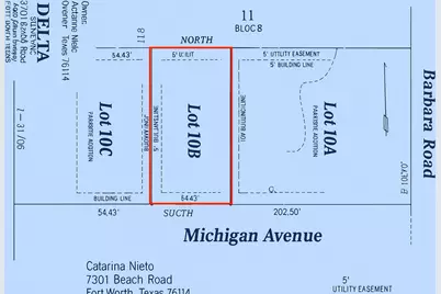 Lot 10B Michigan Avenue, Fort Worth, TX 76114 - Photo 1