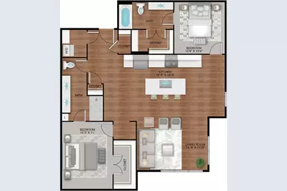 5332 Trinity River Trail #1-1620, Fort Worth, TX 76114 - Photo 2