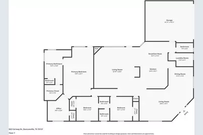 943 Fairway Drive, Duncanville, TX 75137 - Photo 6