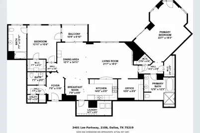 3401 Lee Parkway #2106, Dallas, TX 75219 - Photo 34