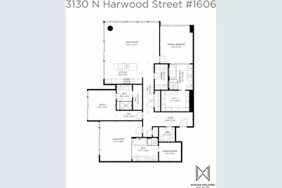 3130 N Harwood Street #1606, Dallas, TX 75201 - Photo 38