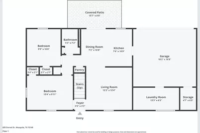 825 Darnel Drive, Mesquite, TX 75149 - Photo 2