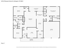 2316 S Pleasant Forest St, Arlington, TX 76015 - Photo 4