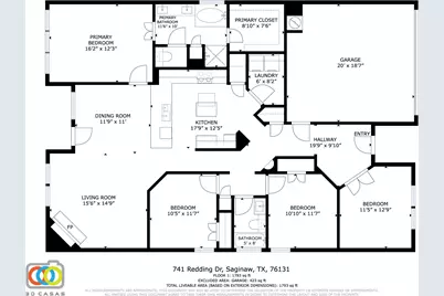 741 Redding Drive, Saginaw, TX 76131 - Photo 18