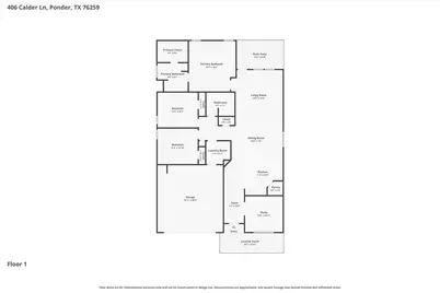 406 Calder Lane, Ponder, TX 76259 - Photo 4