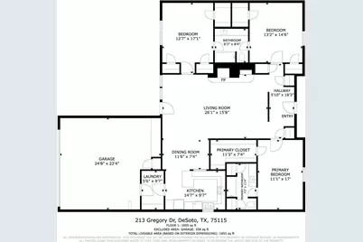 213 Gregory Drive, DeSoto, TX 75115 - Photo 2