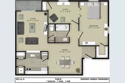 8001 Woodway Drive #107, Houston, TX 77063 - Photo 2