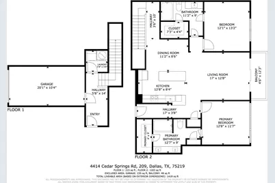 4414 Cedar Springs Road #209, Dallas, TX 75219 - Photo 24