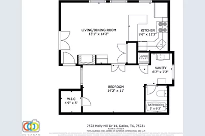 7522 Holly Hill Drive #14, Dallas, TX 75231 - Photo 16