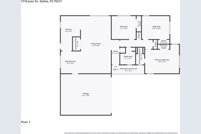 1718 Joan Drive, Dallas, TX 75217 - Photo 2
