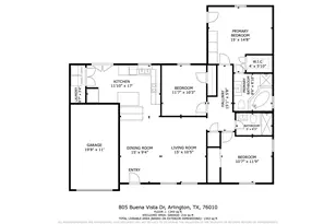 805 Buena Vista Dr, Arlington, TX 76010 - Photo 6