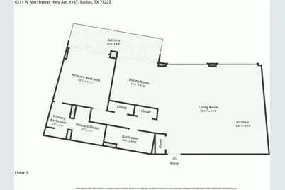 6211 W Northwest Highway #1107, Dallas, TX 75225 - Photo 40