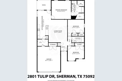 2801 Tulip Drive, Sherman, TX 75092 - Photo 2