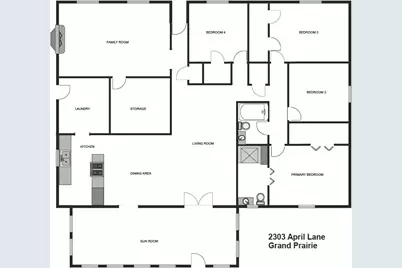 2303 April Lane, Grand Prairie, TX 75050 - Photo 2