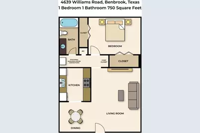 4639 Williams Road #206, Benbrook, TX 76116 - Photo 2