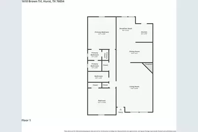 1610 Brown Trail, Hurst, TX 76054 - Photo 16