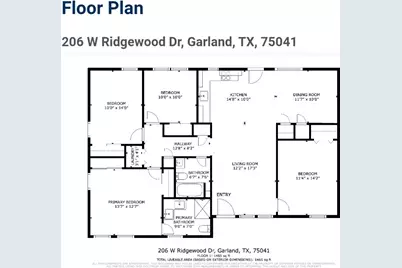 206 W Ridgewood Drive, Garland, TX 75041 - Photo 2