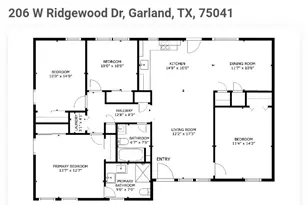 206 W Ridgewood Dr, Garland, TX 75041 - Photo 2
