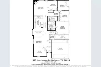 1305 Hearthstone Drive, Burleson, TX 76028 - Photo 38