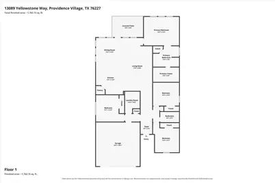 13089 Yellowstone Way, Providence Village, TX 76227 - Photo 2