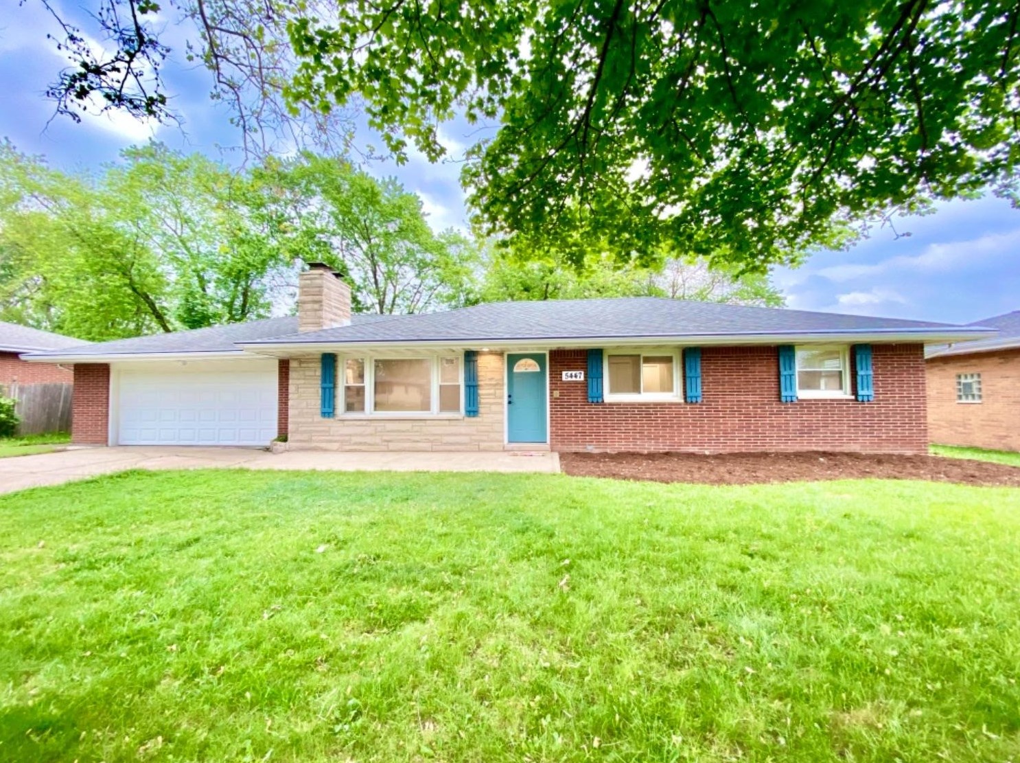 5447 Maryland St, Gary IN  46410-1636 exterior