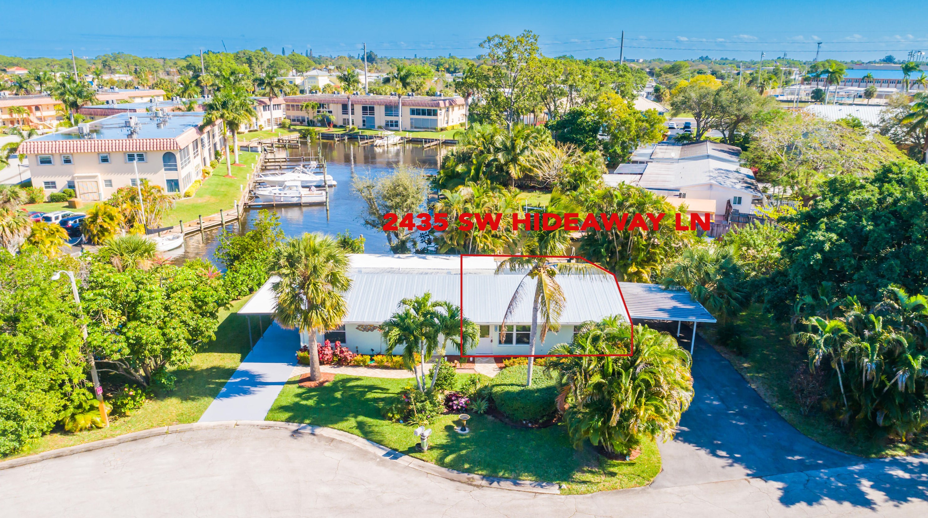 2435 Hideaway Ln, Stuart FL  34994-4810 exterior