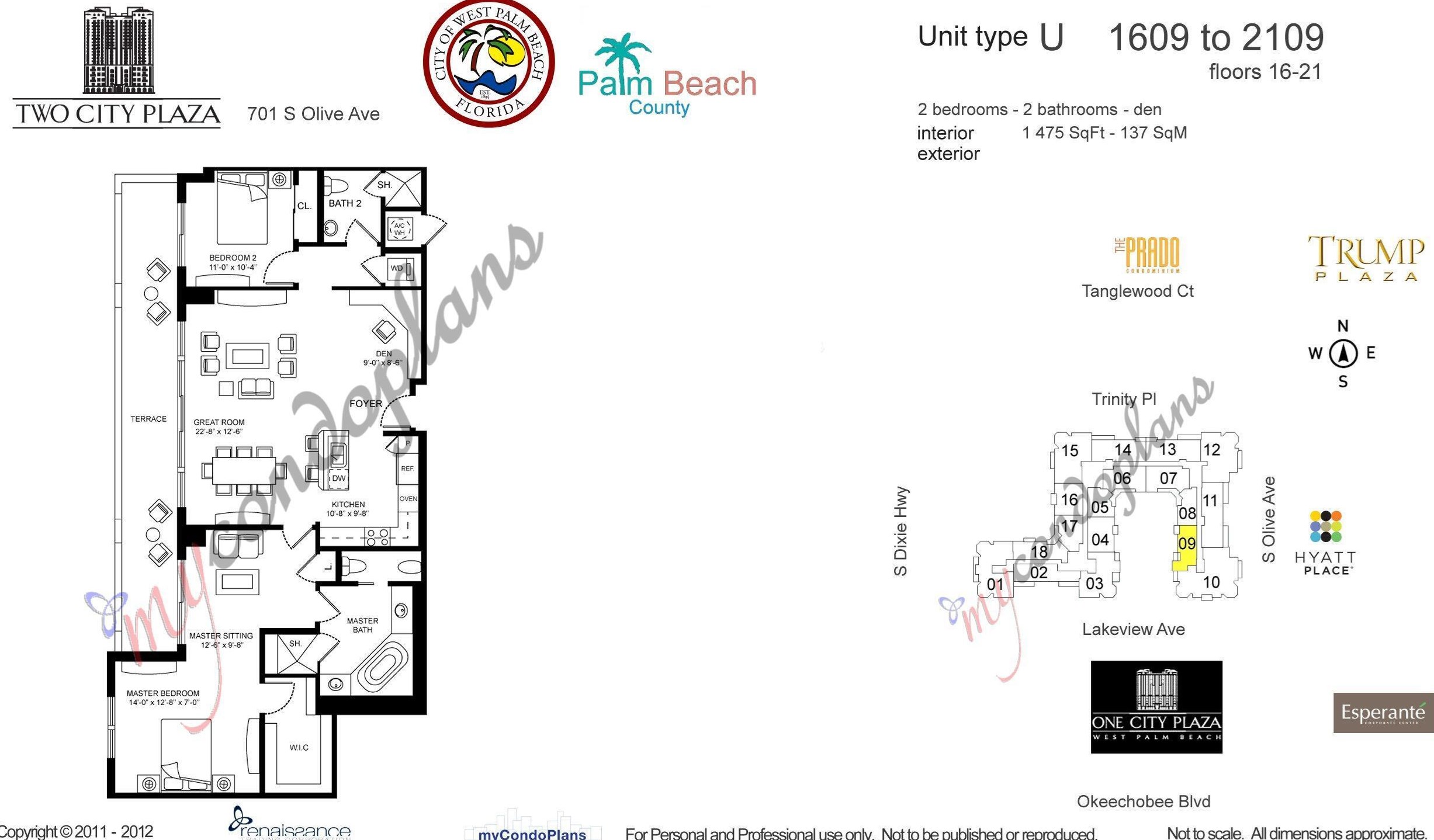 701 S Olive Ave #2009, West Palm Beach, FL 33401