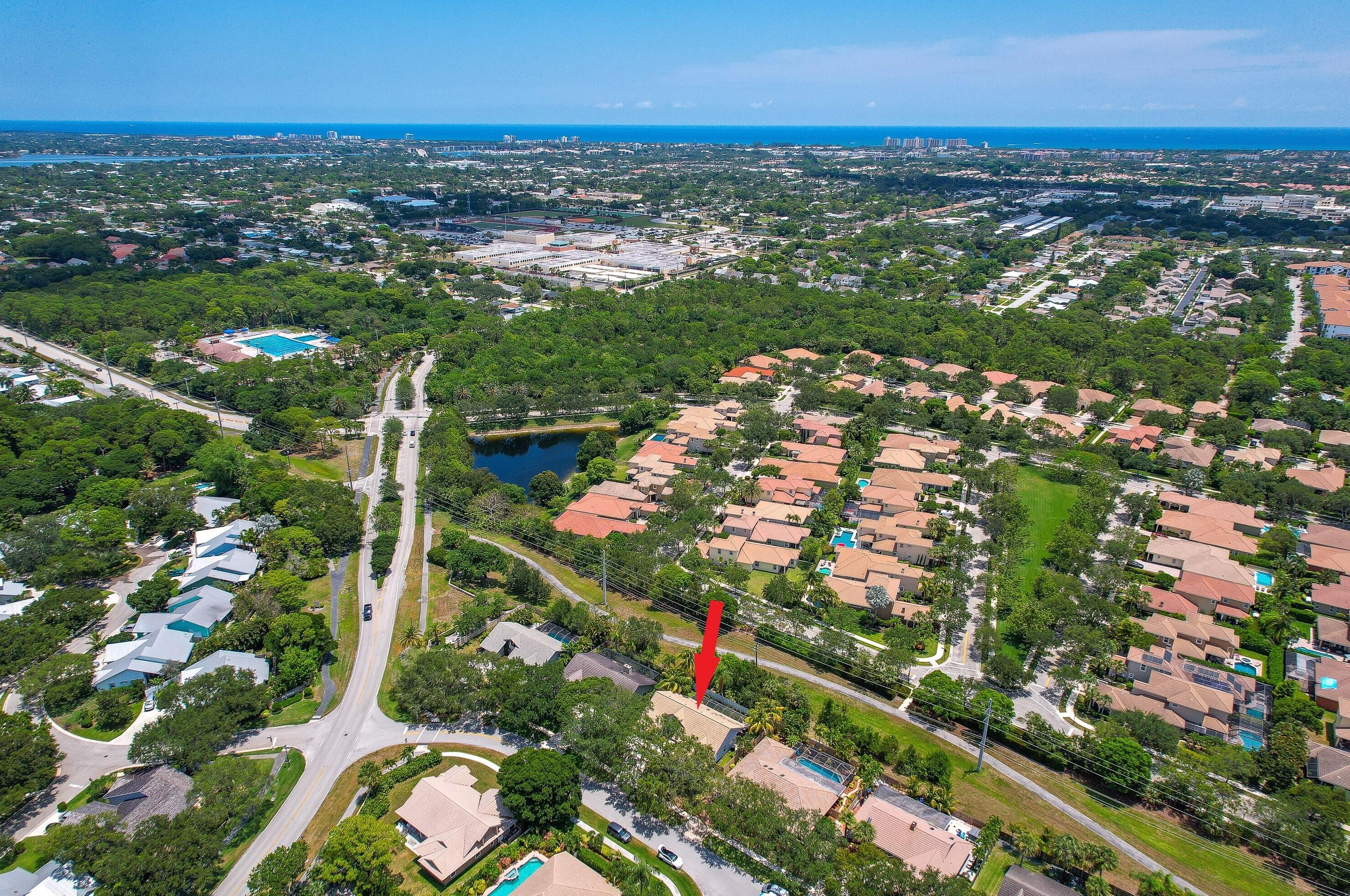 104 Timber Ln, Jupiter FL  33458-7707 exterior