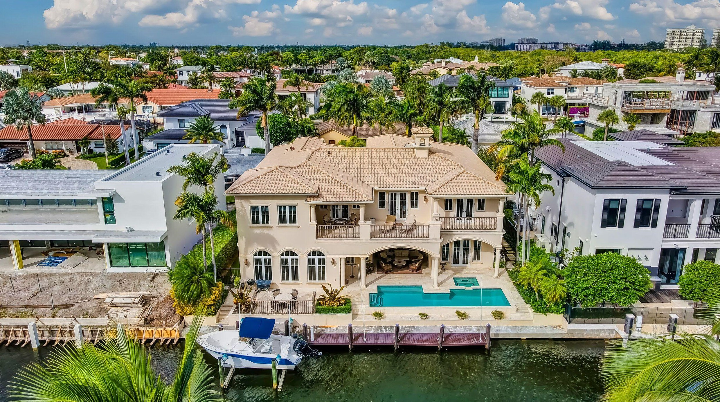 540 Golden Harbour Dr, Boca Raton FL  33432-2942 exterior