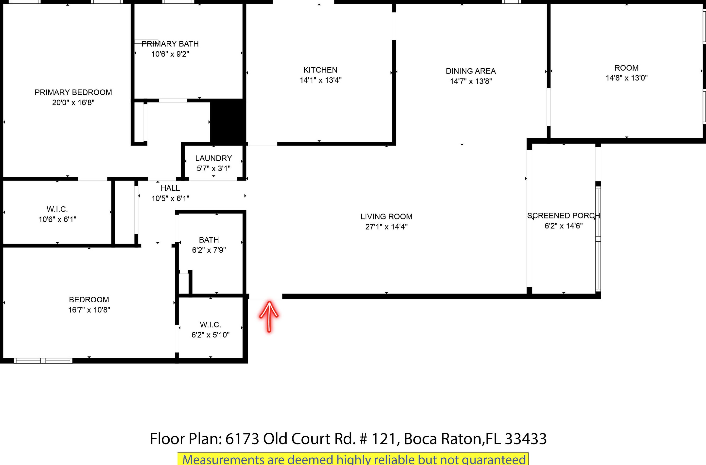 6173 Old Court Rd, Boca Raton FL  33433-7831 exterior