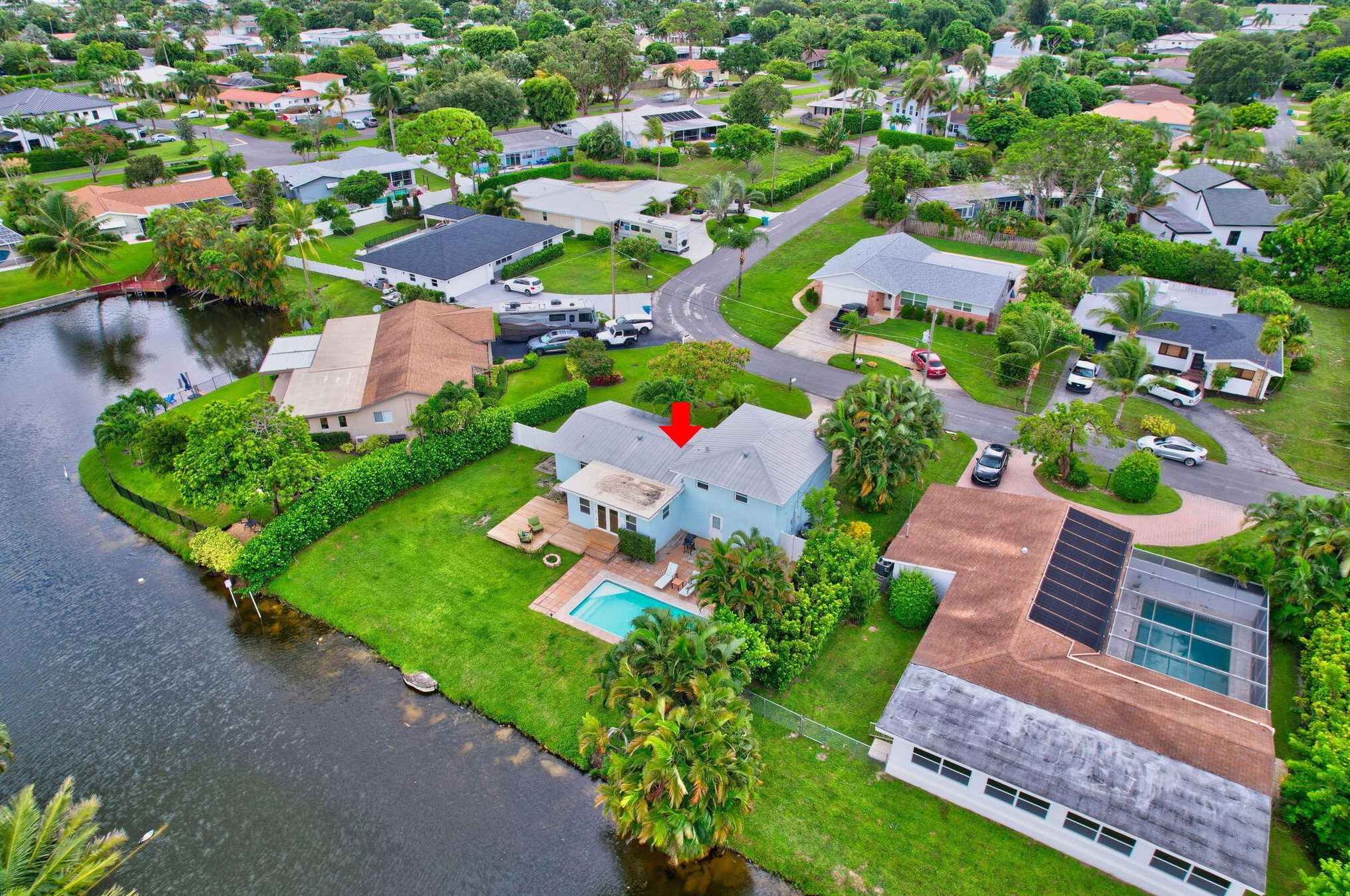 3101 Canal Dr, Boynton Beach FL  33435-8144 exterior