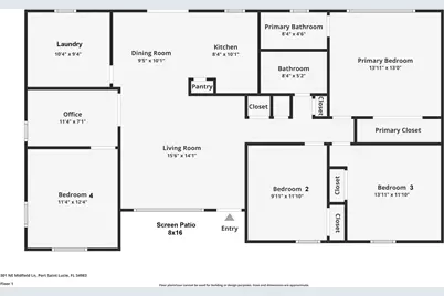 301 NE Midfield Lane, Port Saint Lucie, FL 34983 - Photo 1