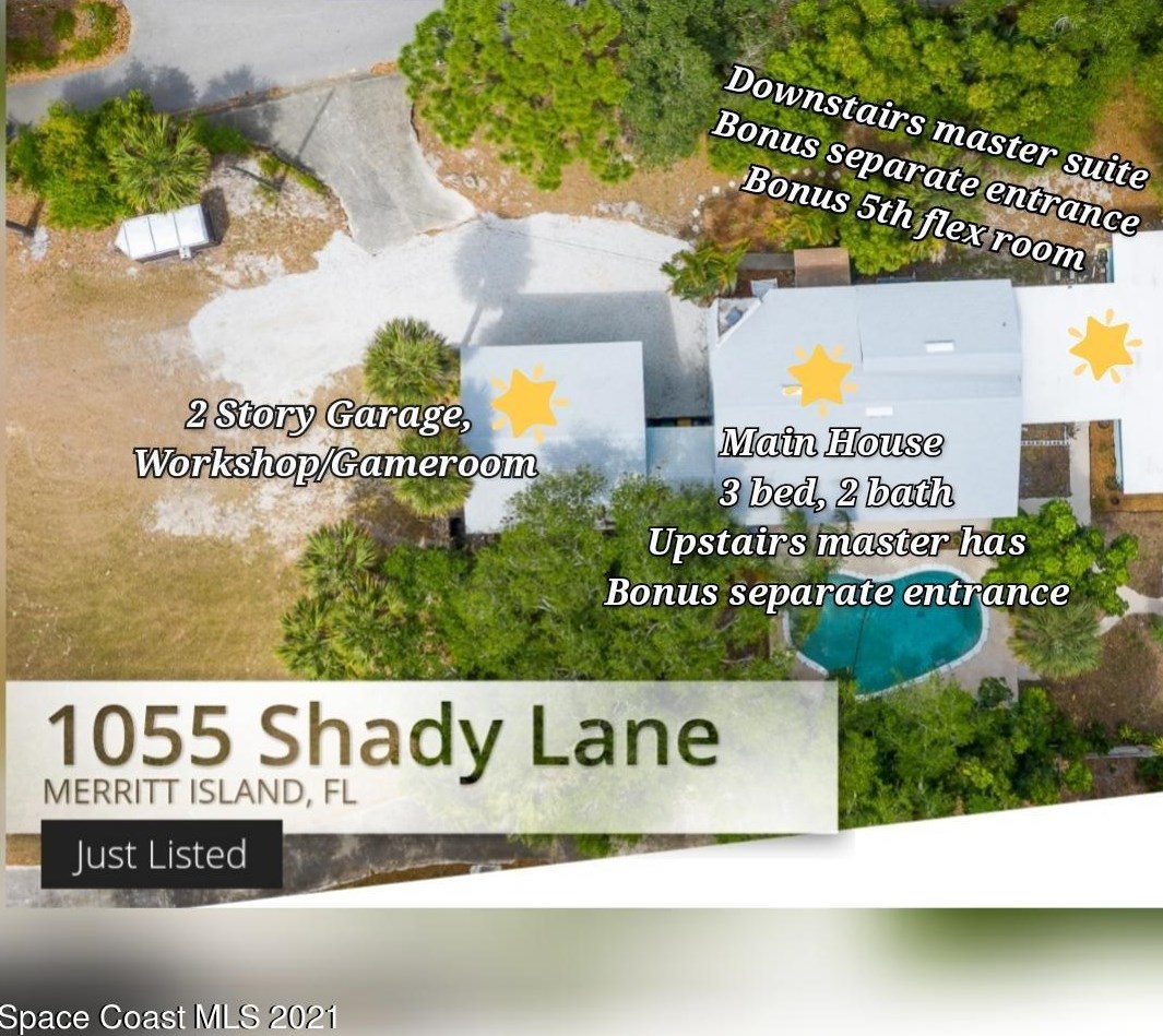 1055 Shady Ln, Merritt Island, FL 32952-6045