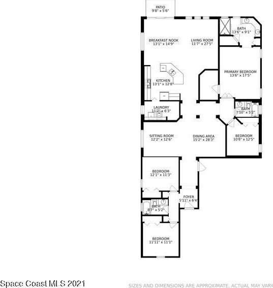 6424 Trieda Dr, Melbourne FL 32940-8079 exterior