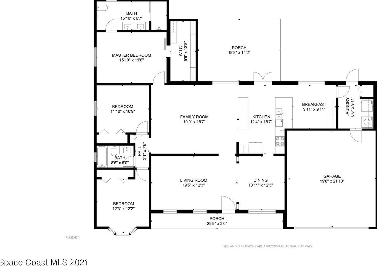 820 Gabriel Ave, Melbourne, FL 32907-1545
