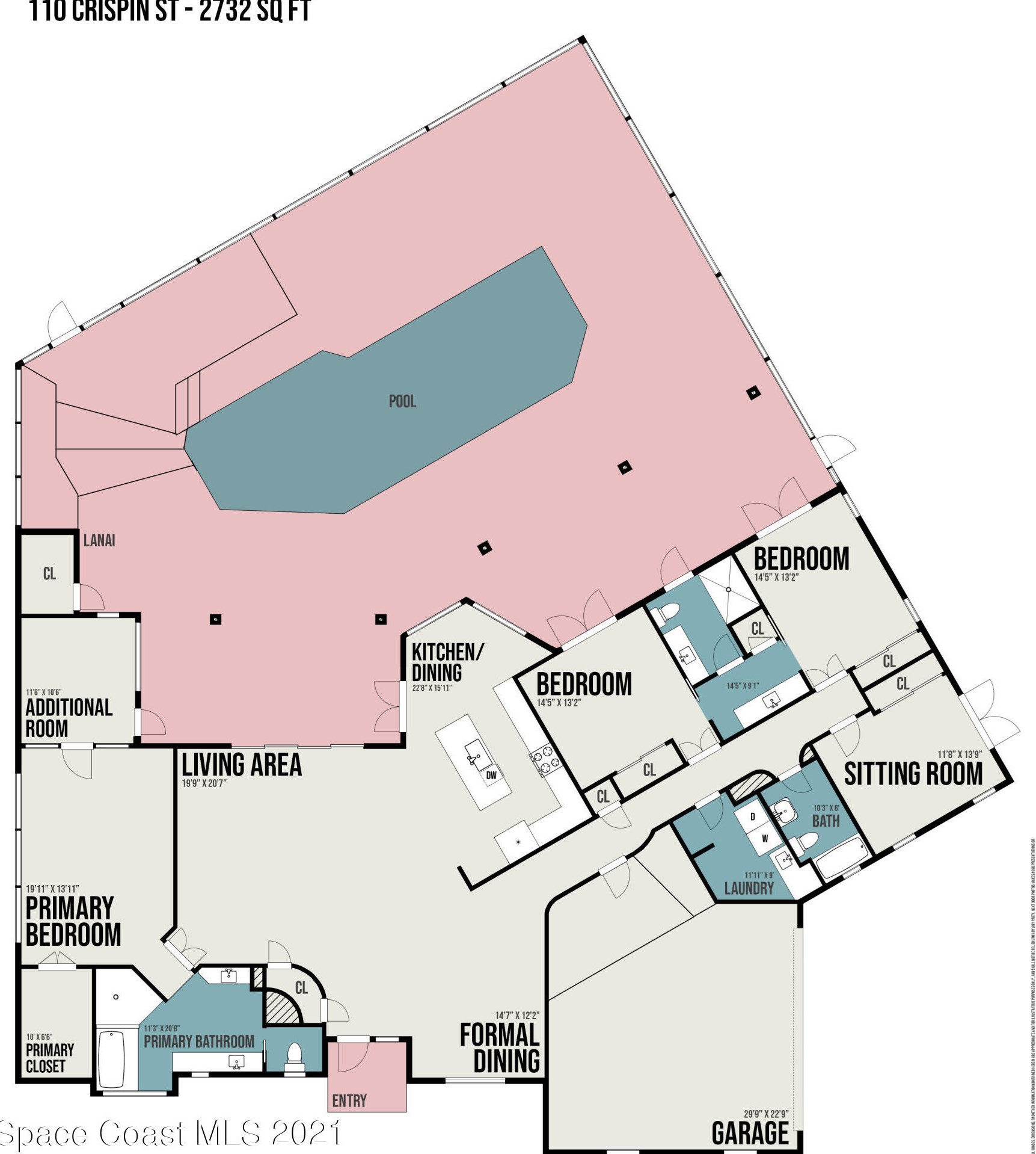 110 Crispin St, Merritt Island, FL 32952-7103